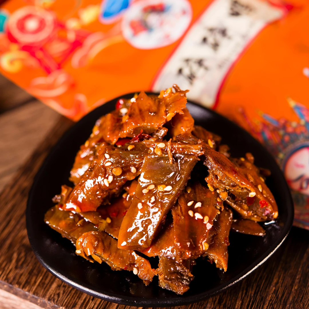 【9.99到手3袋】卤良将香辣碎碎鸭肉鸭脯酥香休闲卤味零食开袋即食