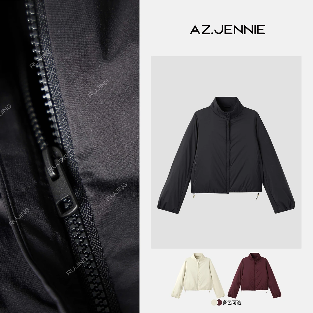 RUJING丨小狗鲁道夫立领短款棉服-WOMF462032