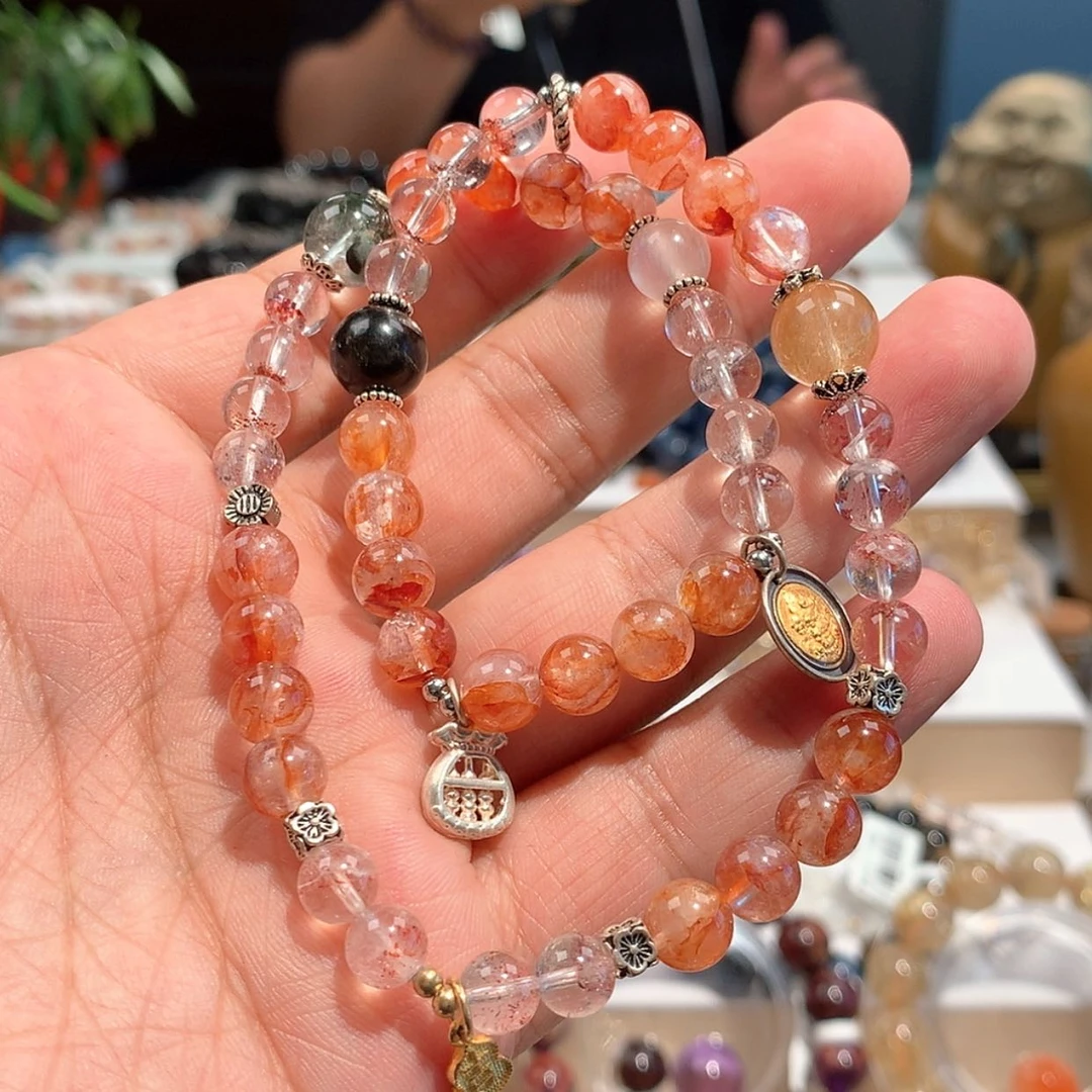 【闪购商品】水晶手串未镶嵌石*工资算一半