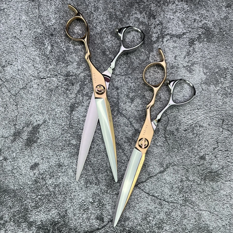 池田T-63BT-66B撞金色（6.36.6寸综合刀）平剪美发剪刀理发剪刀