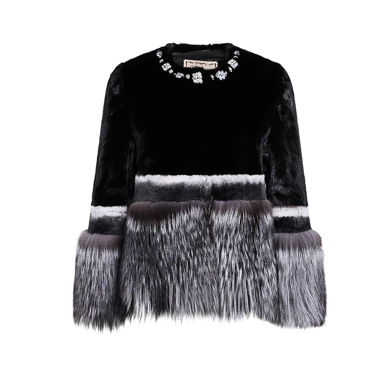 【千颂妮专享】气质毛草小香风外套Q0660217