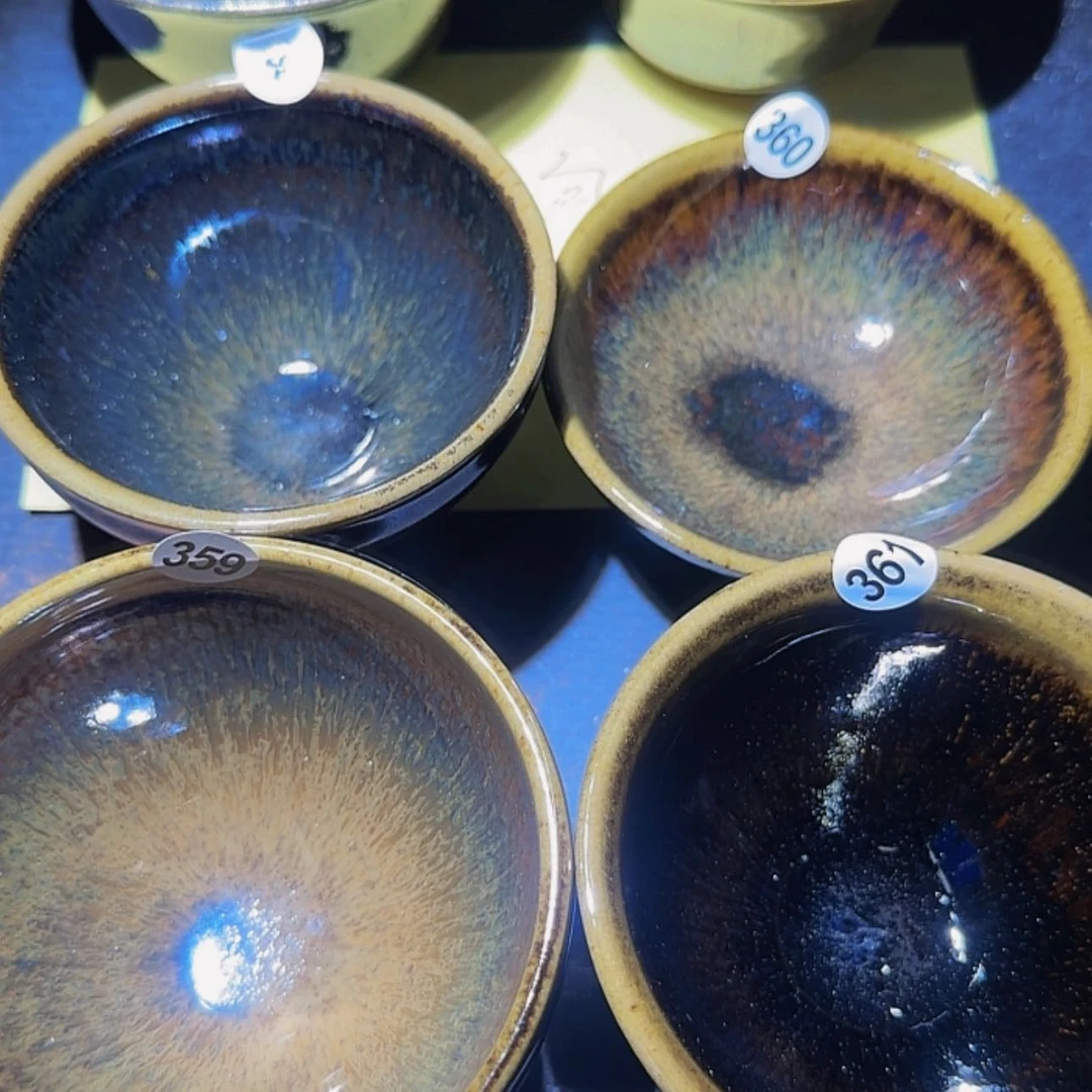 【闪购商品】陶茶盏灰****黑