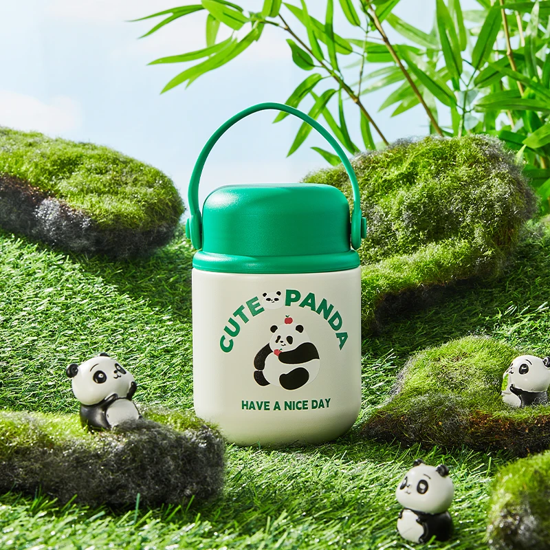 【小慧乱炸拼手速】保温杯女生高颜值2025新款焖烧罐可爱熊猫学生