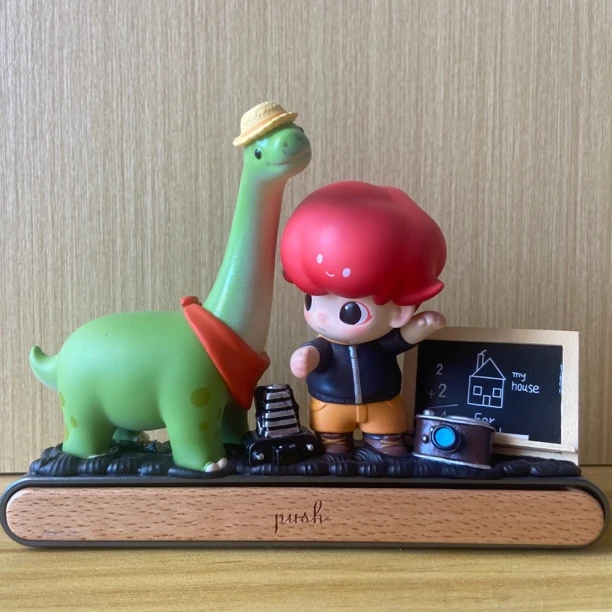 DIMOO侏罗纪世纪手作奶油胶DIY停车牌