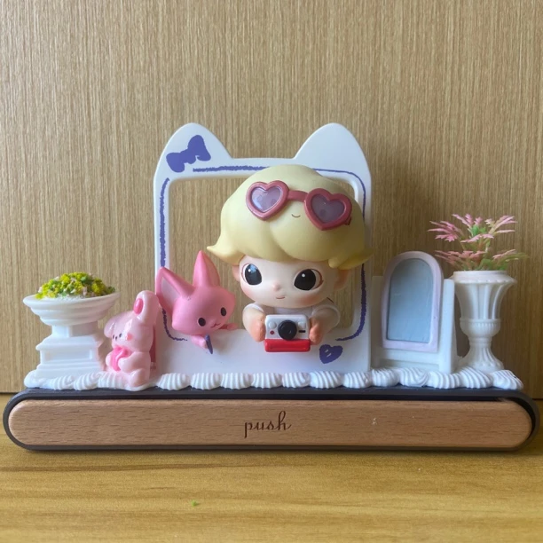 DIMOO约会日手作奶油胶DIY停车牌