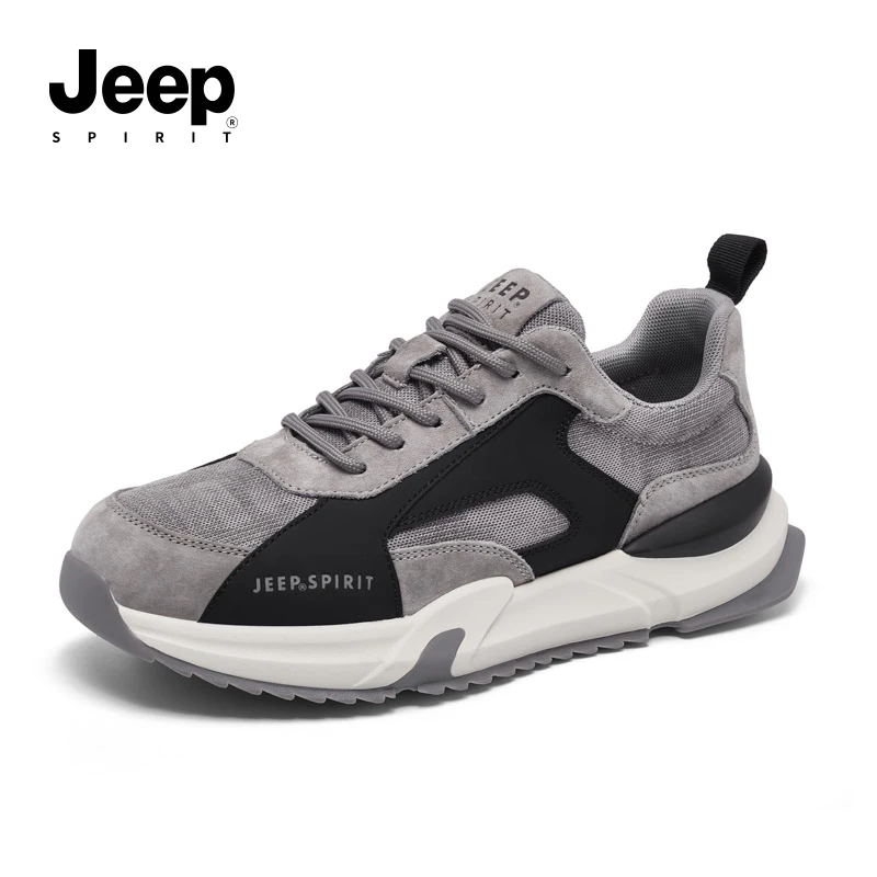 JEEP男鞋夏季新款时尚男士休闲鞋户外旅游鞋软底百搭防滑运动潮鞋