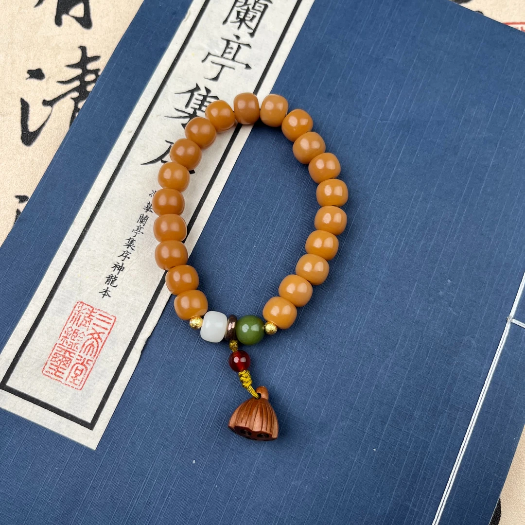 风化桶珠单圈莲蓬PT1920