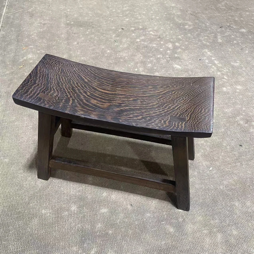 鸡翅m元宝凳 中式全实木小凳子 微瑕 长宽高29*12*22