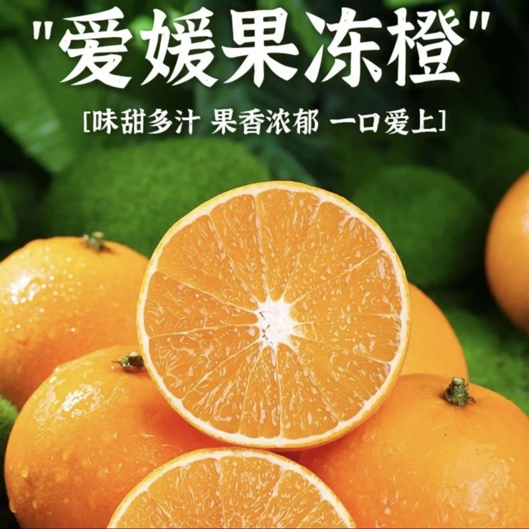 【现摘现发】四川爱媛38号果冻橘橙(当季水果)清甜新鲜采摘5/8斤