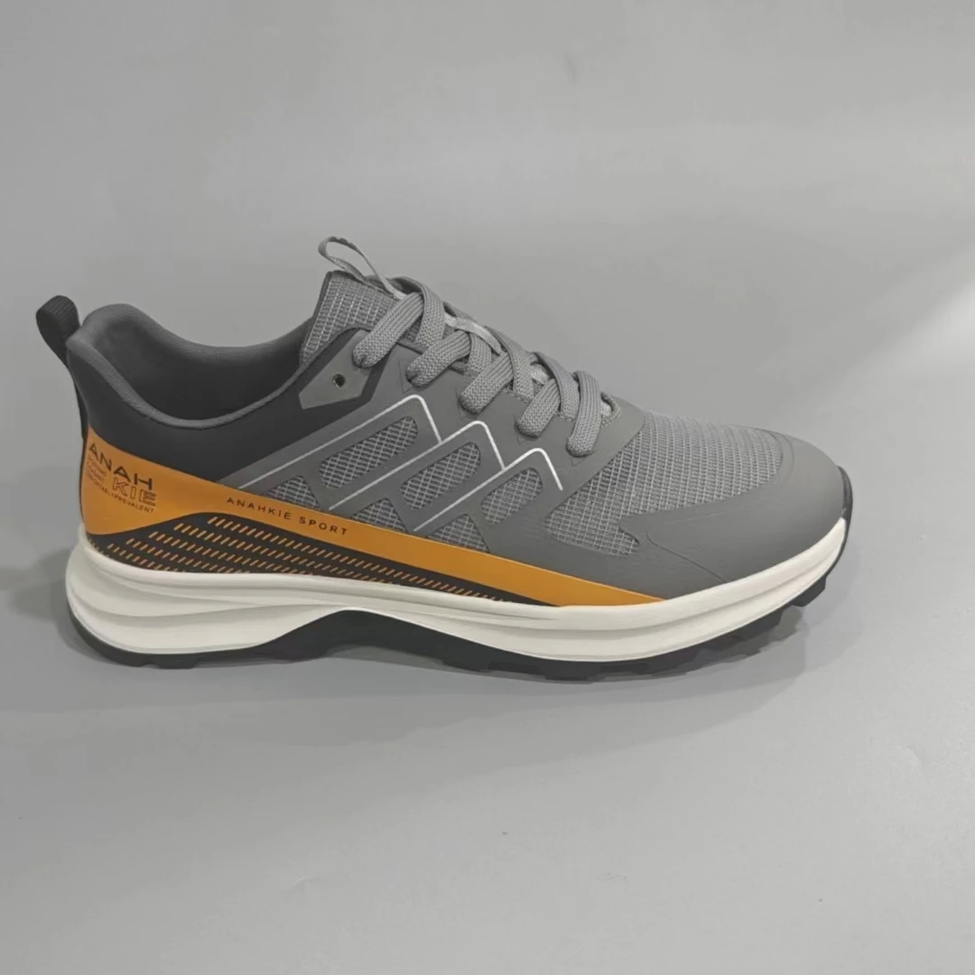 夏季透气黑色春季潮流潮鞋跑步网面B-51086