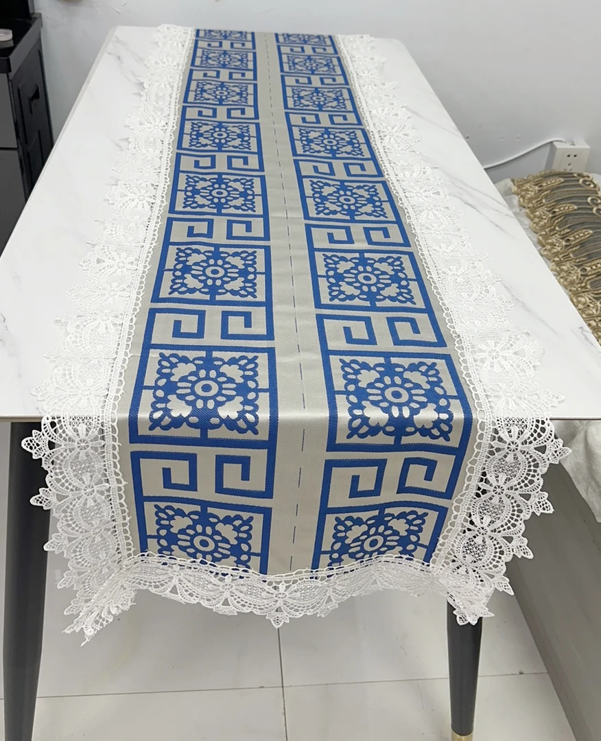 尺寸45*240含花边电视柜天丝贡缎