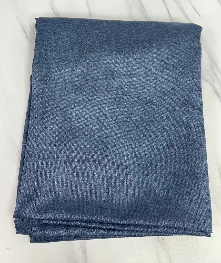 藏蓝色尺寸2.8米*3米亚麻盖巾