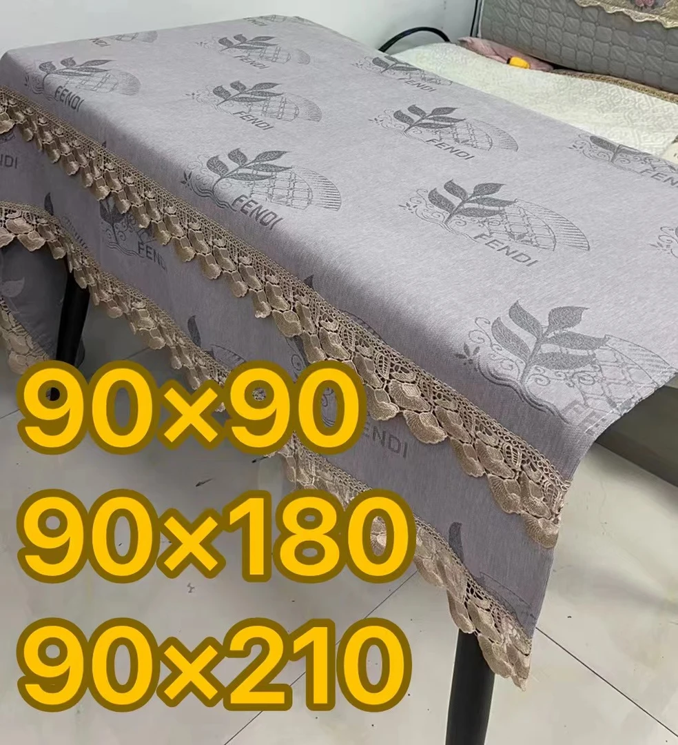 灰微脏处理雪尼尔123.124沙发垫（1-5公分误差）