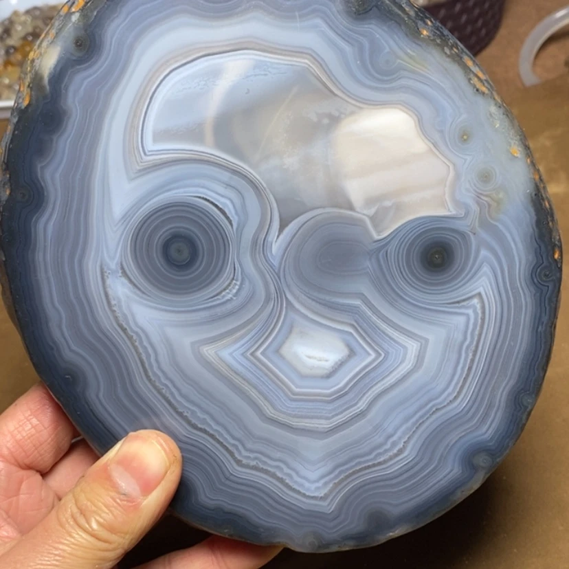 【闪购商品】玛瑙/玉髓珠宝奇石未镶嵌无**空