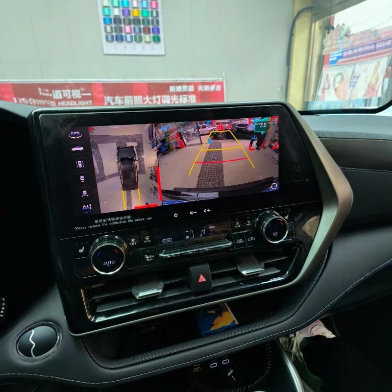 阿尔派全景360宽动态高清夜视倒车影像4摄像头行车记录仪停车监控