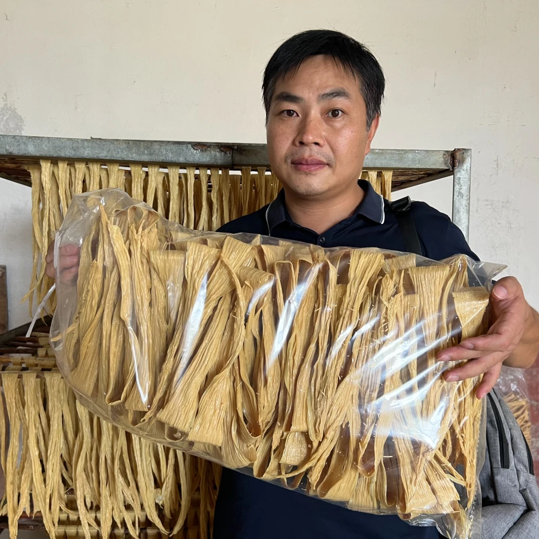 永丰腐竹正宗传统手工头层优质大豆腐竹