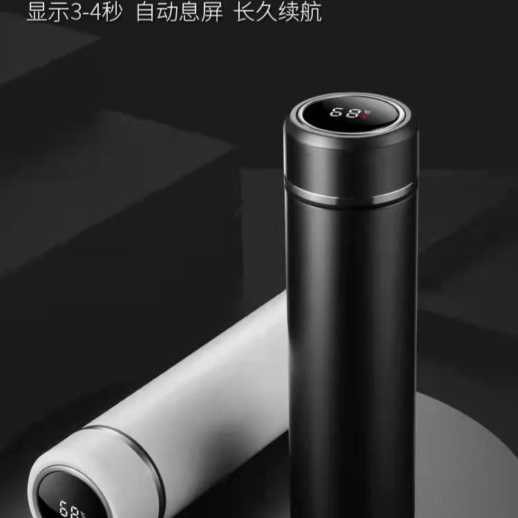 车载316不锈钢智能保温杯男女商务便携水杯家用办公