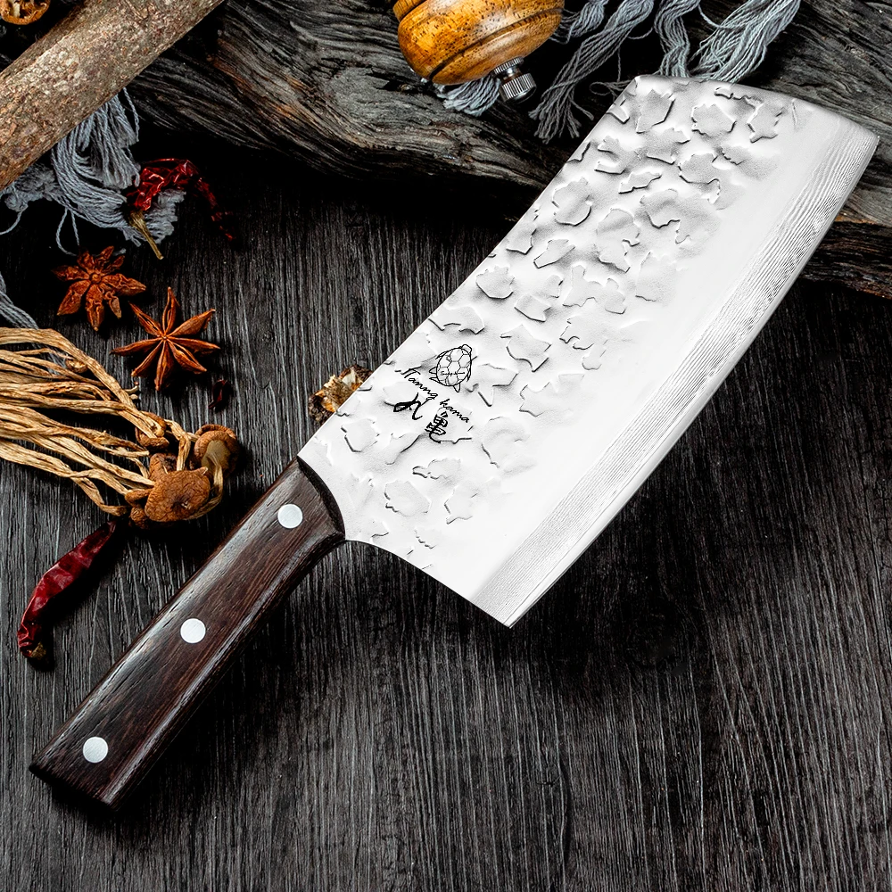 大马士革C16 厨房专用菜刀