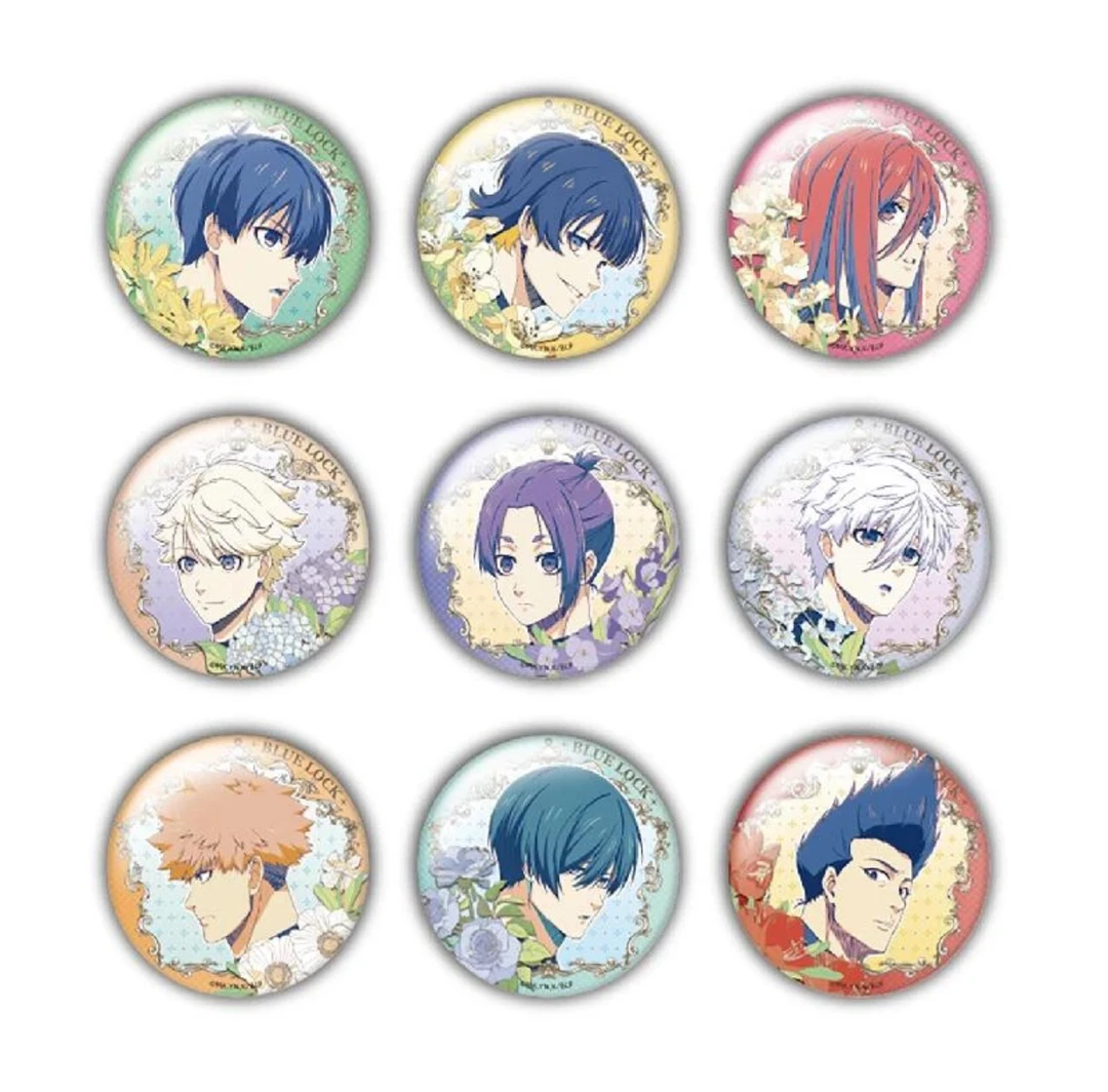 正版2024Nullset蓝色监狱禁区蓝锁花语徽章盲盒NAGI动漫周边官谷