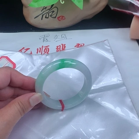【闪购商品】翡翠手镯未镶嵌正圈52