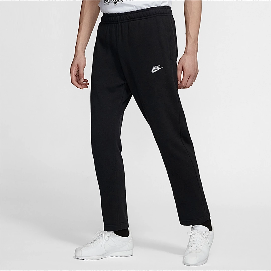 NIKE耐克针织宽松透气休闲运动直筒长裤BV2714-010