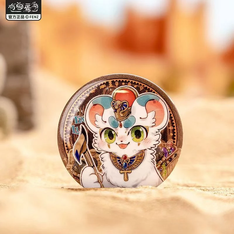 金色誓约系列马口铁徽章