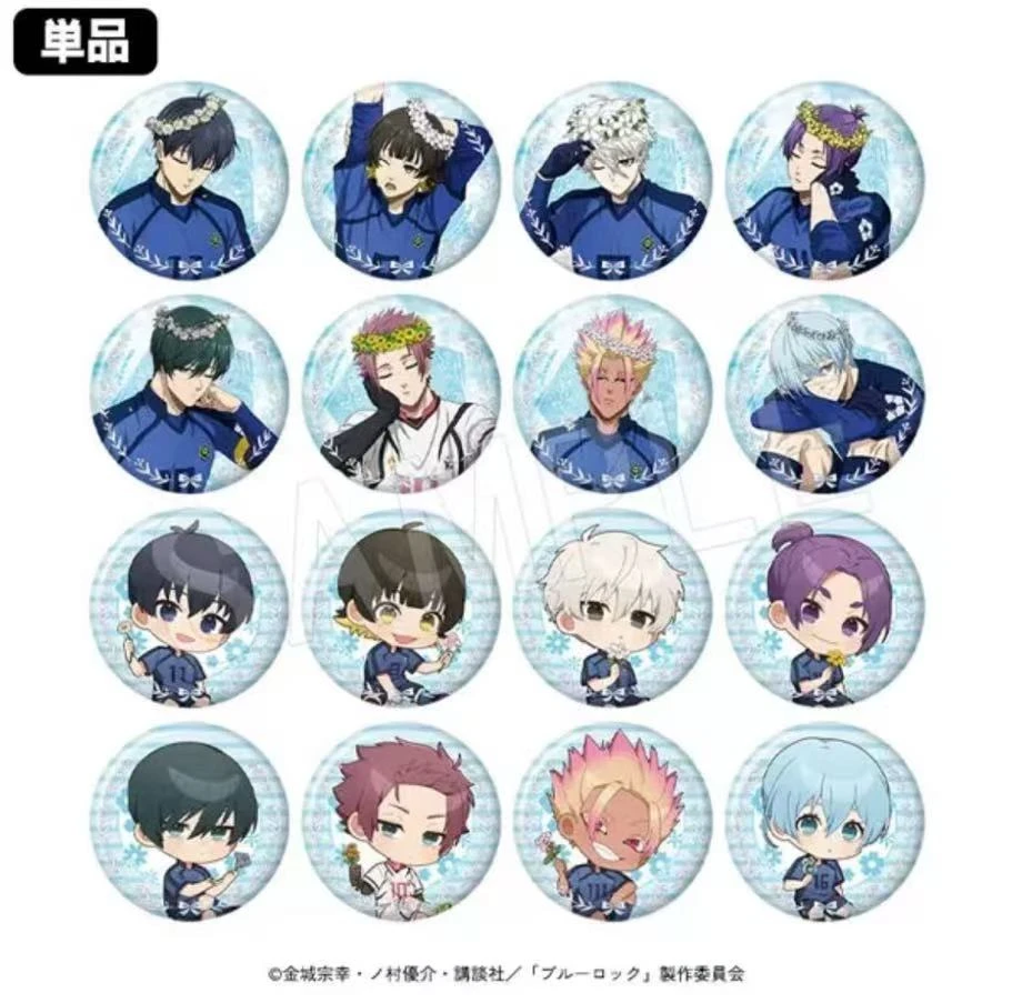 【日谷】蓝锁 蓝色监狱AGF限定花环吧唧徽章盲盒【禁止未成年人下单】