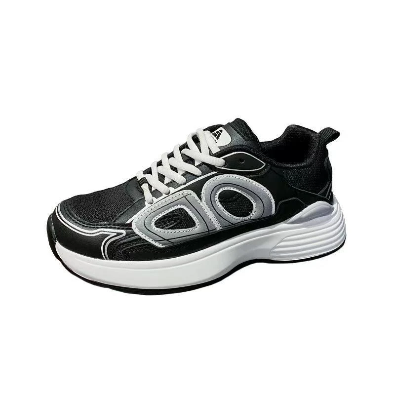 【温雅专属】2024新款女鞋休闲时尚百搭441-黑色36