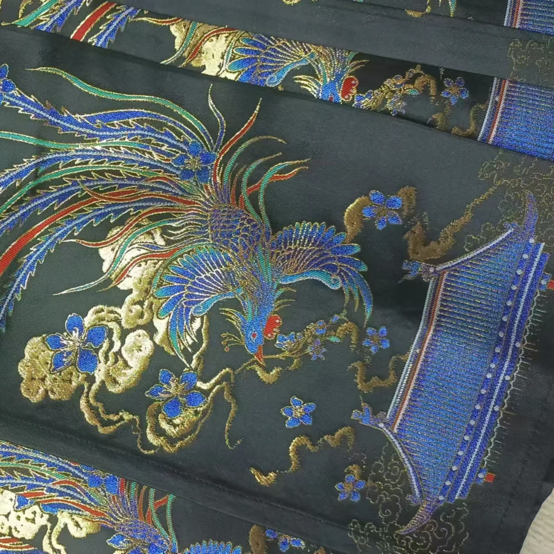 佳有金凤  织金妆花 马面裙