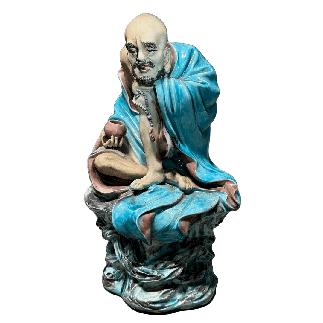 Lot2736刻“福建会馆,游林记造”款达摩像古董拍卖