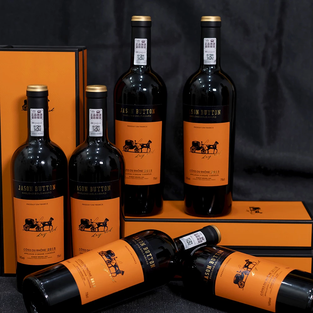 礼盒款-法国进口-杰森巴顿宝隆金奖干红AOC级酒庄直供