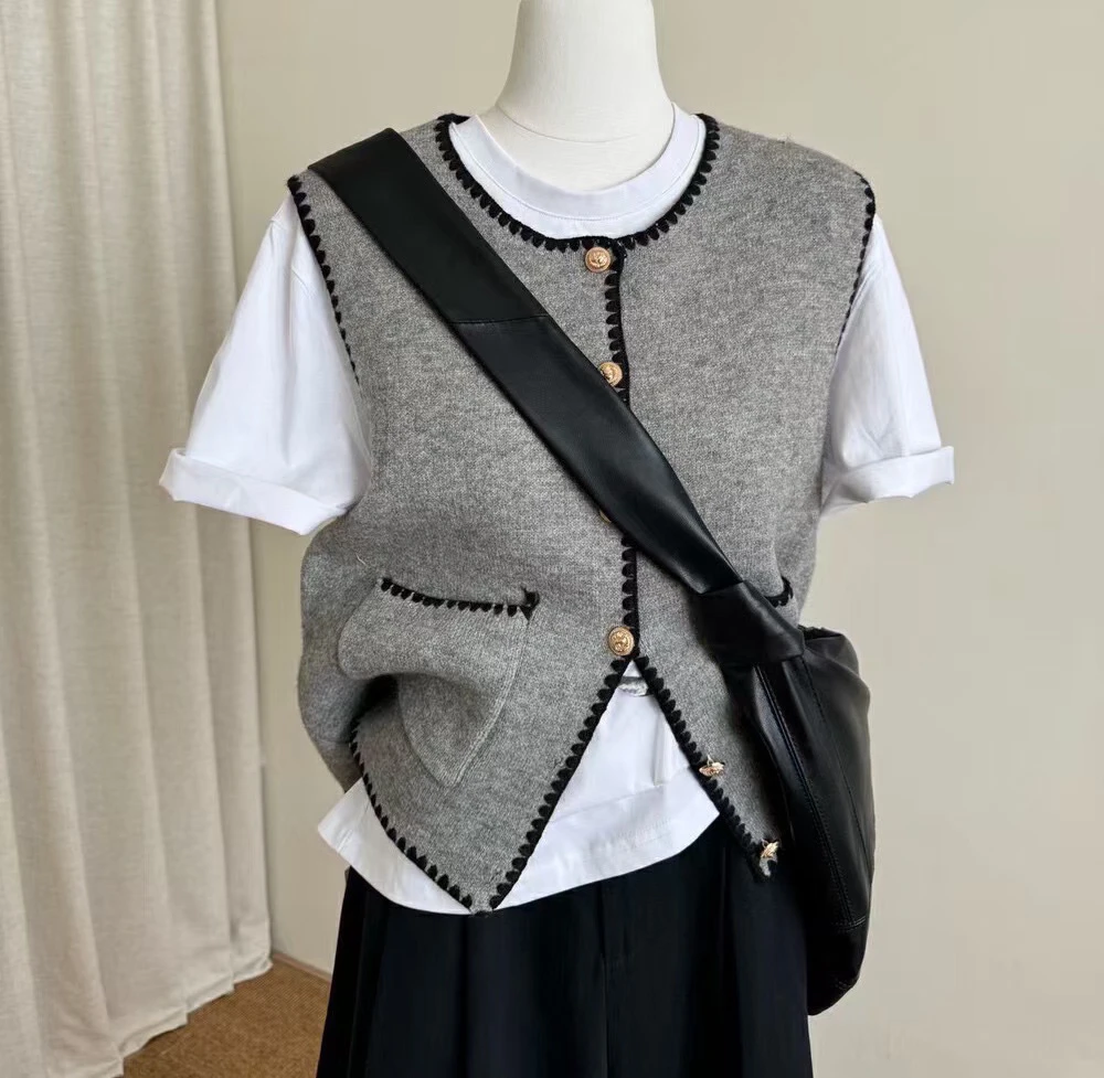 【301-350】马甲宽松大方气质百搭