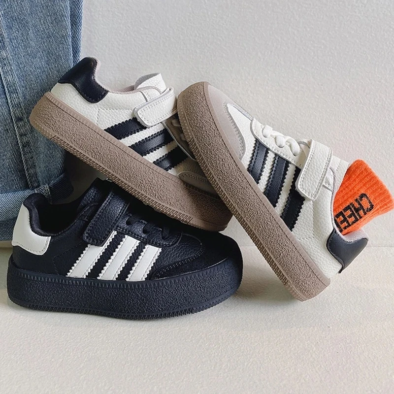 【万达撤柜】儿童鞋子冬季新款女童加绒休闲运动鞋大童时尚女童鞋子