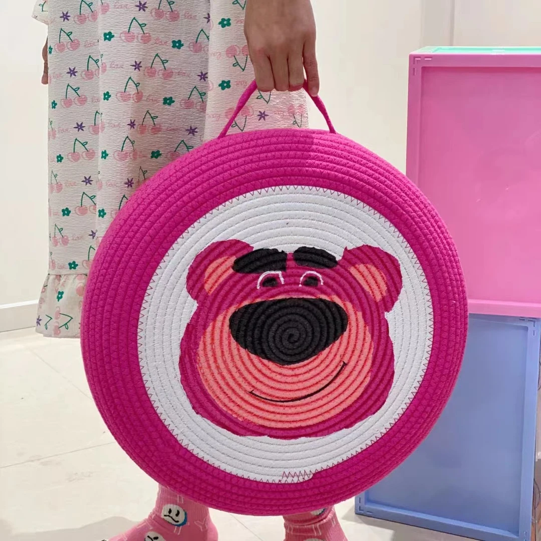 卡通风蒲团坐垫飘窗坐垫卧室地板坐墩家用圆垫子