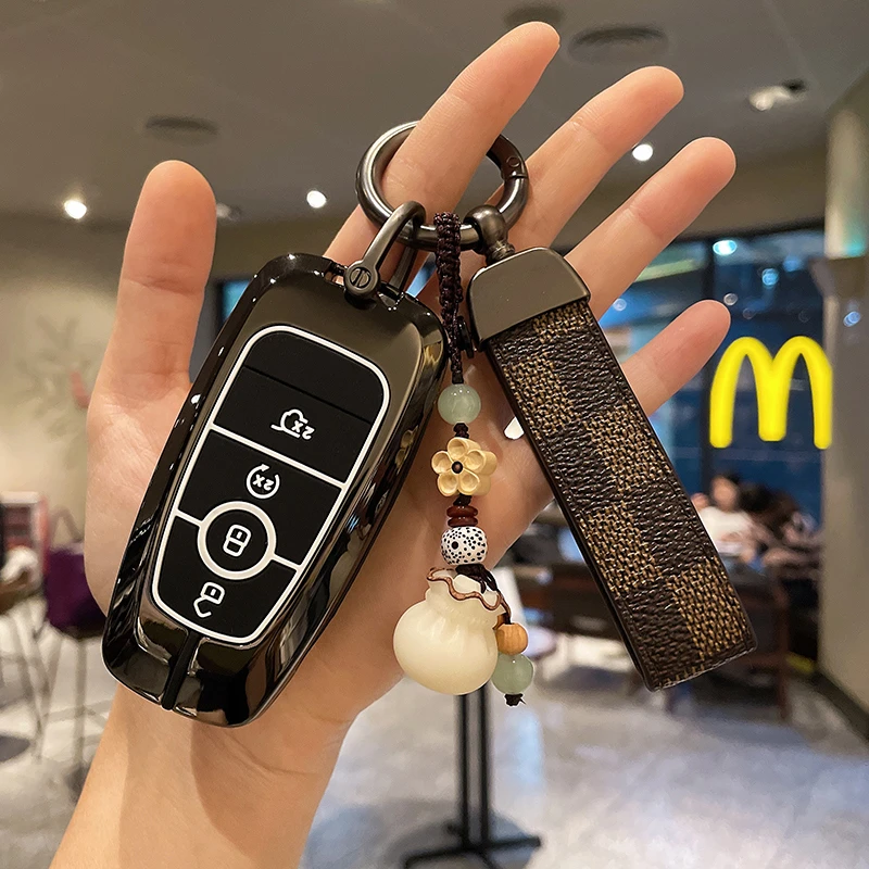 林肯钥匙套新冒险家林肯z航海家飞行家壳mkz领航员mkc大陆高档扣