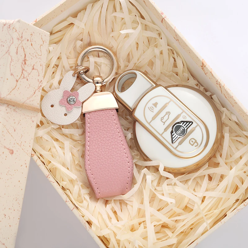 宝马mini钥匙套女cooper迷你countryman扣 clubman钥匙包保护壳