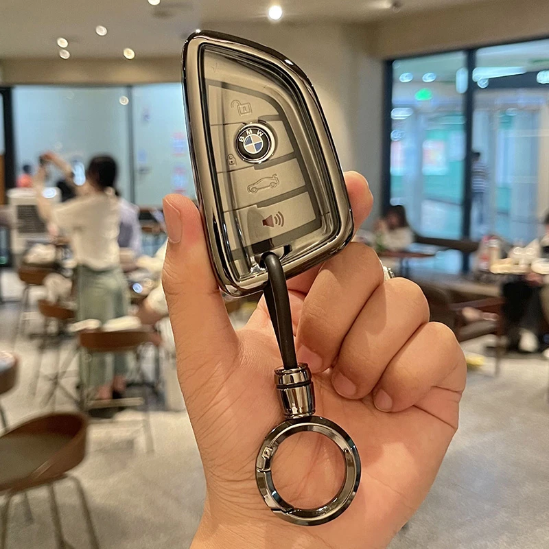 宝马车钥匙套3系5系7系x1x2x3x4x5x6刀锋530金属320li包i3壳扣男