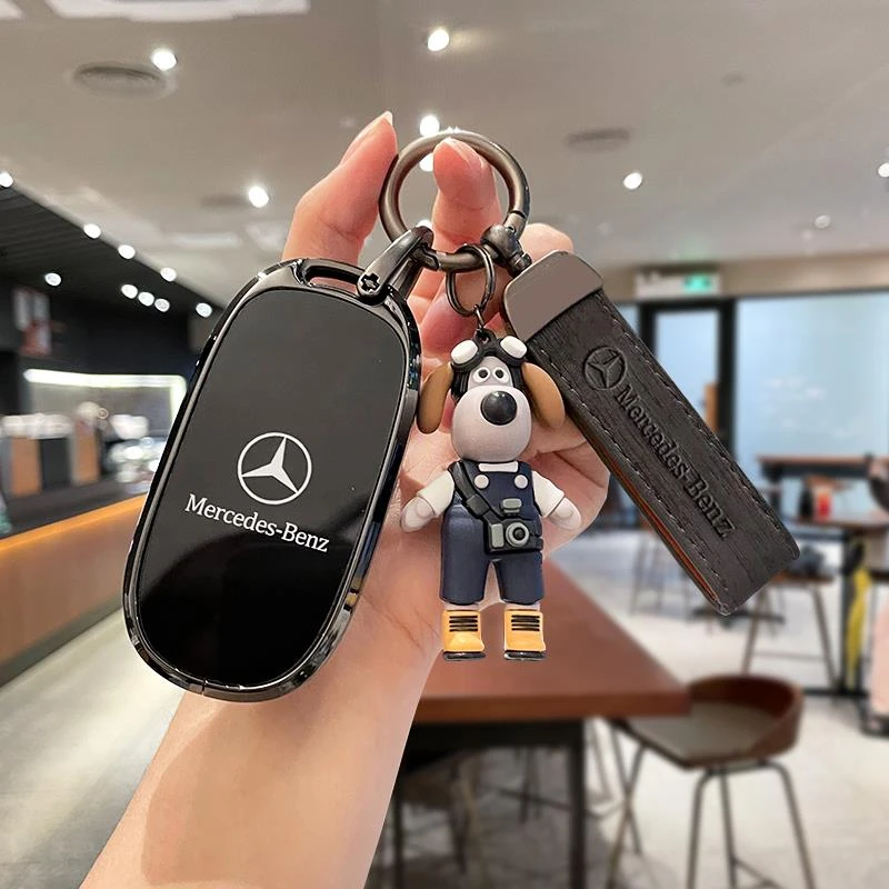 奔驰glc300l钥匙套c260l车c200l壳e300l扣gle350高级感eqe24款s级