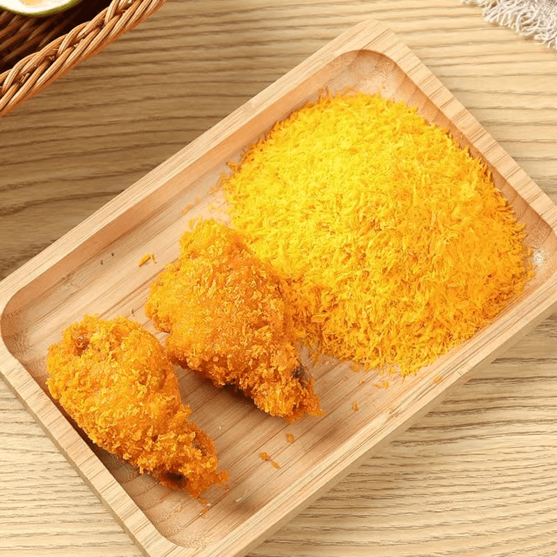 金黄色家用商用面包糠香酥美味炸鸡排面包屑炸鸡裹粉香酥松软美味