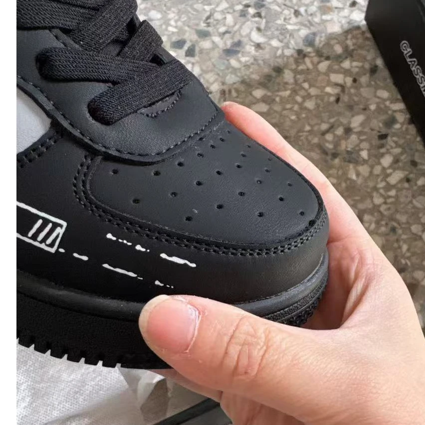 G23888儿童时尚百搭皮面高帮不加绒板鞋