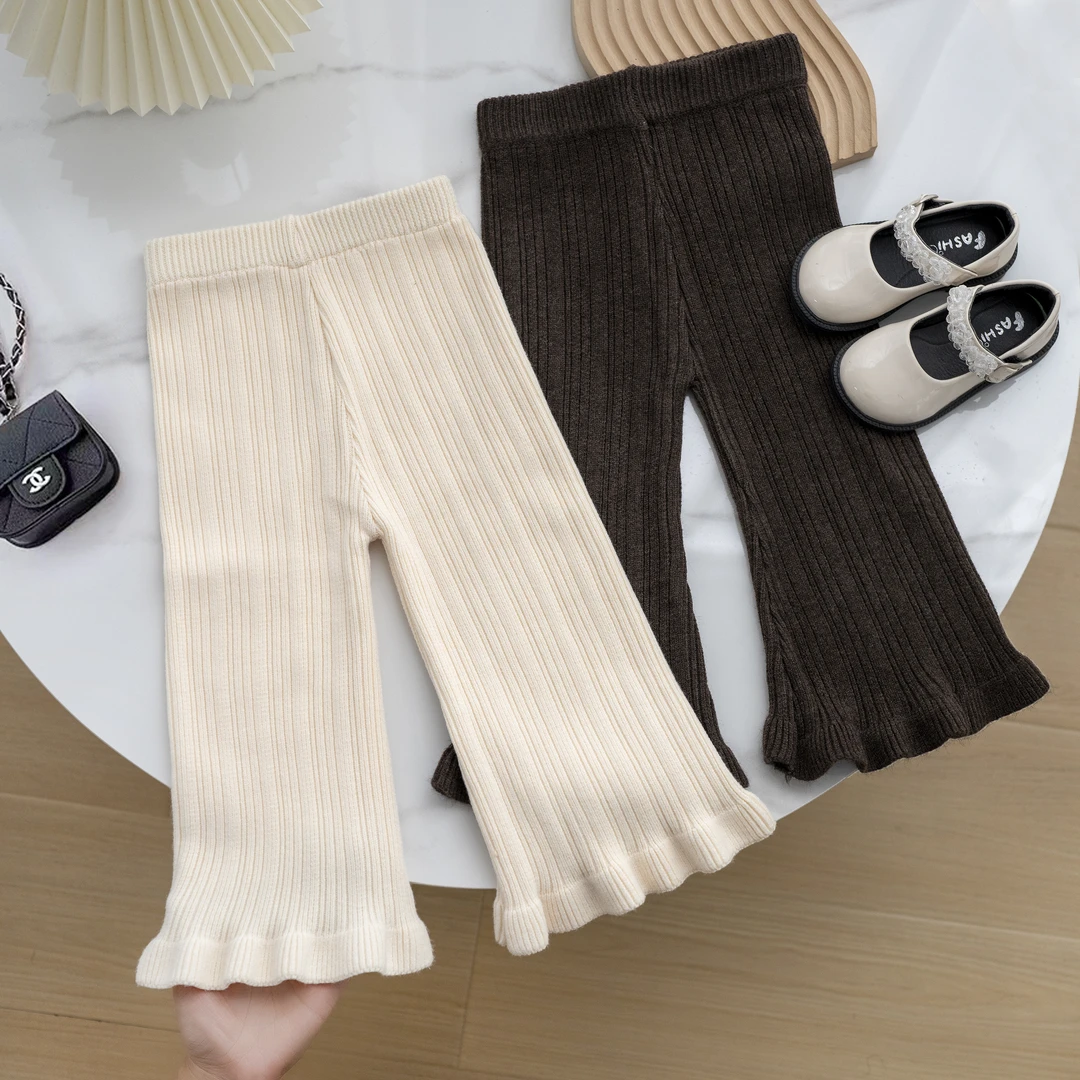 B523/B525L·H·NIAO2025秋款新款外穿时髦女孩宝宝长裤