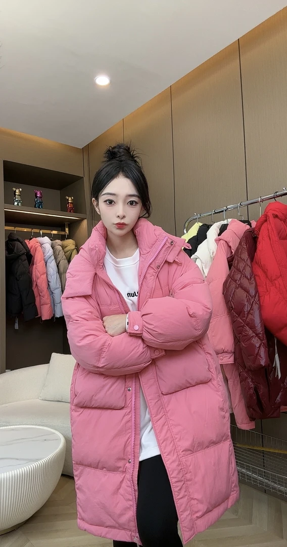 2024新款时尚百搭保暖羽绒服