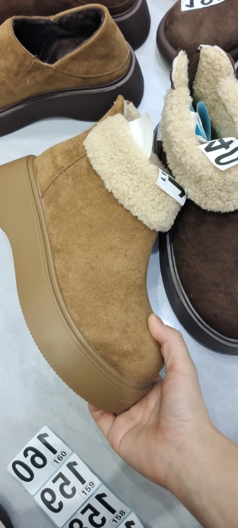 太美了~博肯加绒豆豆雪地靴-149