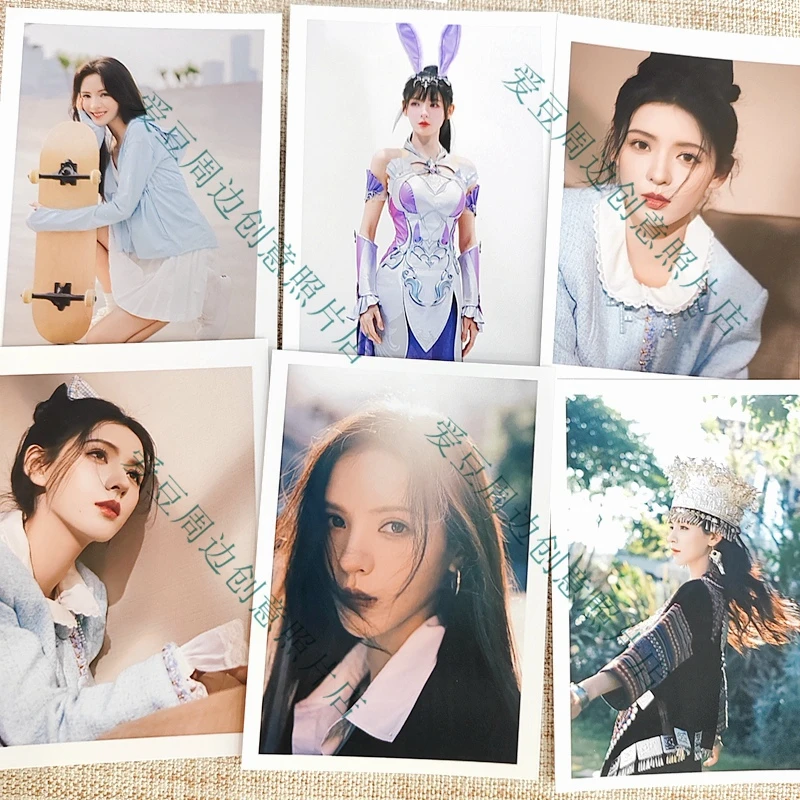 原创张予曦微博语录卡明星周边单相片人小卡同款写真集lomo明信片