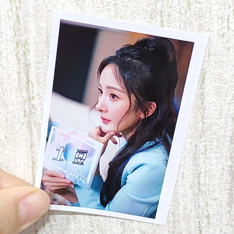 原创杨幂微博语录卡杨幂周边照片单人小卡写真相片lomo卡片明信片