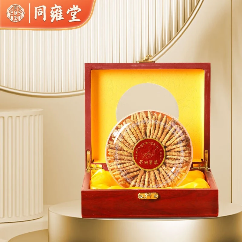 西藏正宗新干冬虫夏草送礼2根/克大草虫草王自吃泡酒送礼礼盒装