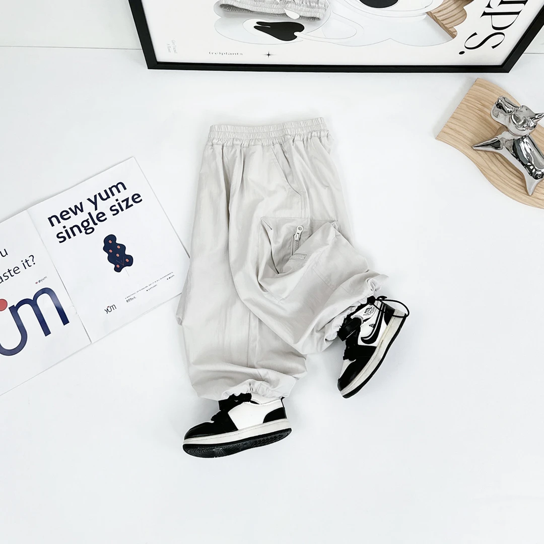 儿童裤子夏季薄款长裤2024夏装新款洋气 D-BQ24623N 悠悠童话童装