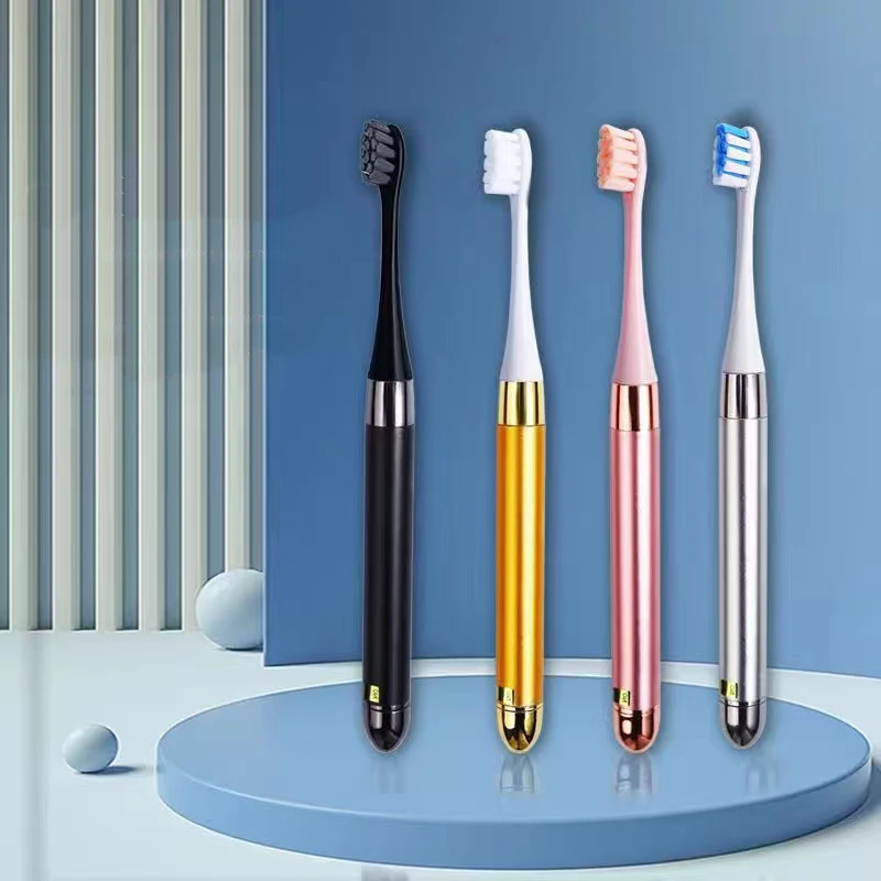 【粉丝福利】金属机身电动牙刷家庭振动软毛超软耐用超细用防水高档