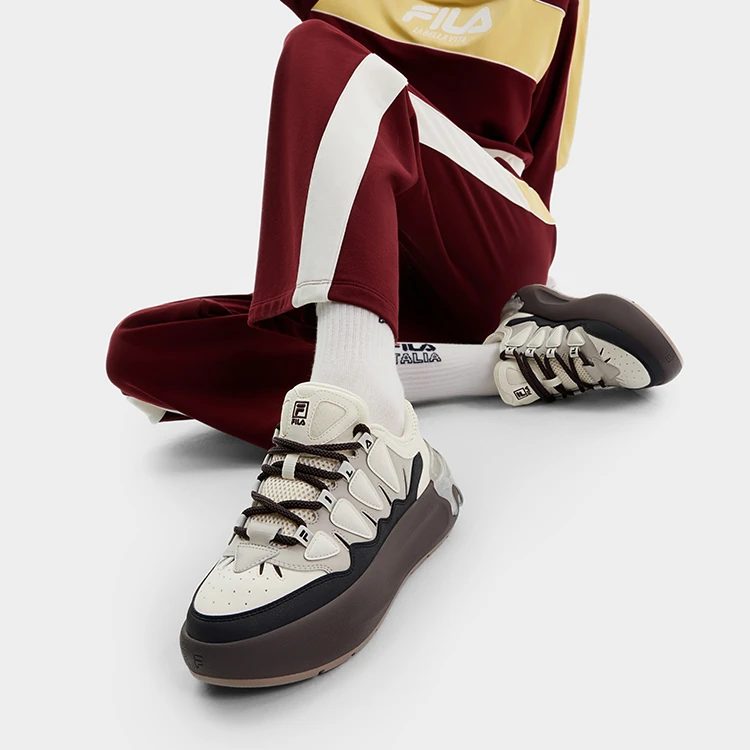 FILA 斐乐官方女鞋CARROT板鞋2024萝卜鞋厚底增高运动鞋