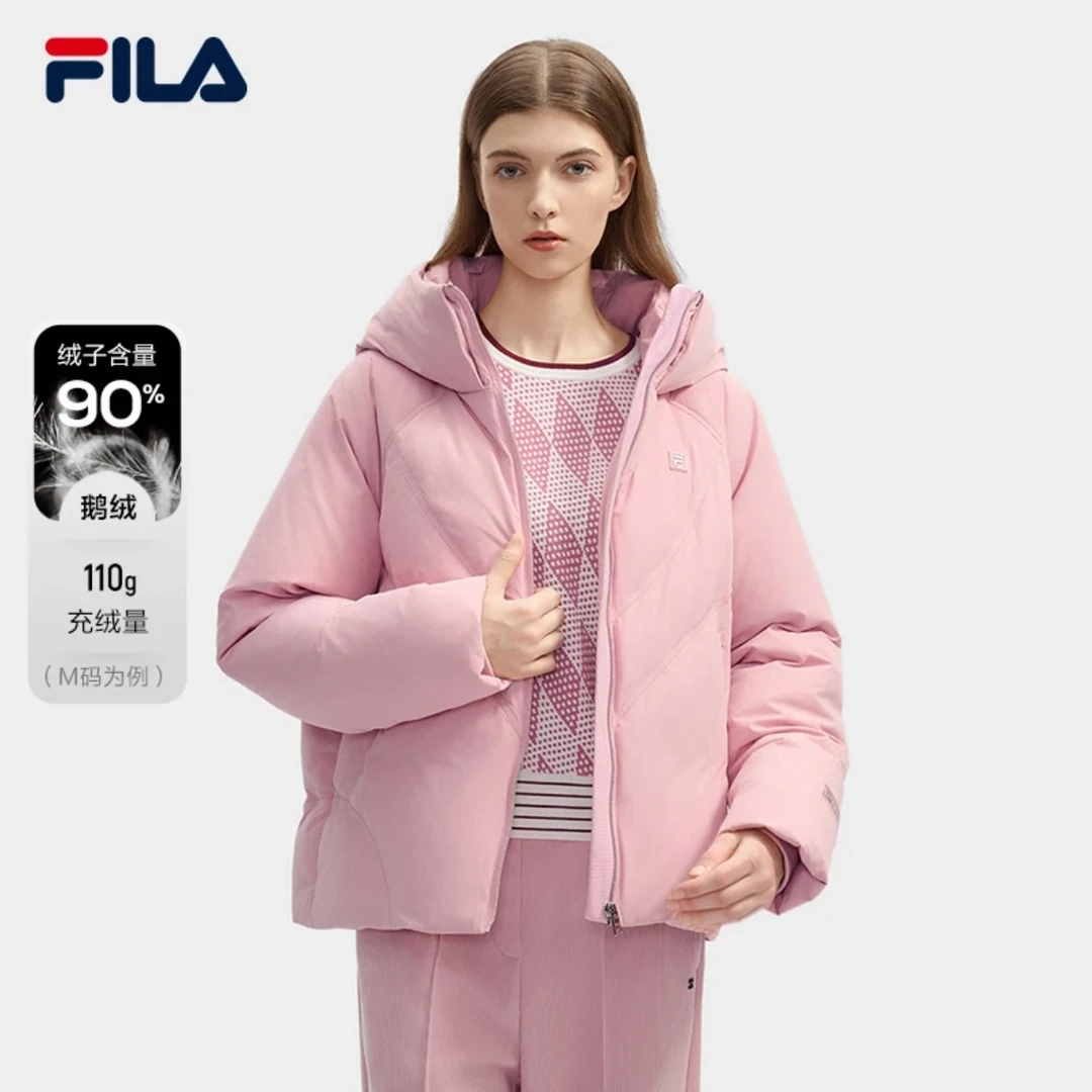 Fila/斐乐24年冬季新款女子【高质VC羽绒服】休闲F11W443911F
